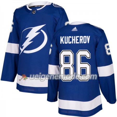 Herren Eishockey Tampa Bay Lightning Trikot Nikita Kucherov 86 Adidas 2017-2018 Blau Authentic
